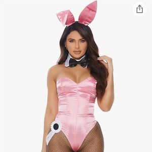 Women’s 5pc. Sexy Bunny bodysuit costume